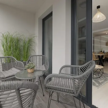 Apartament Amber Eleven Pba - Z Krytym Basenem - Aprent